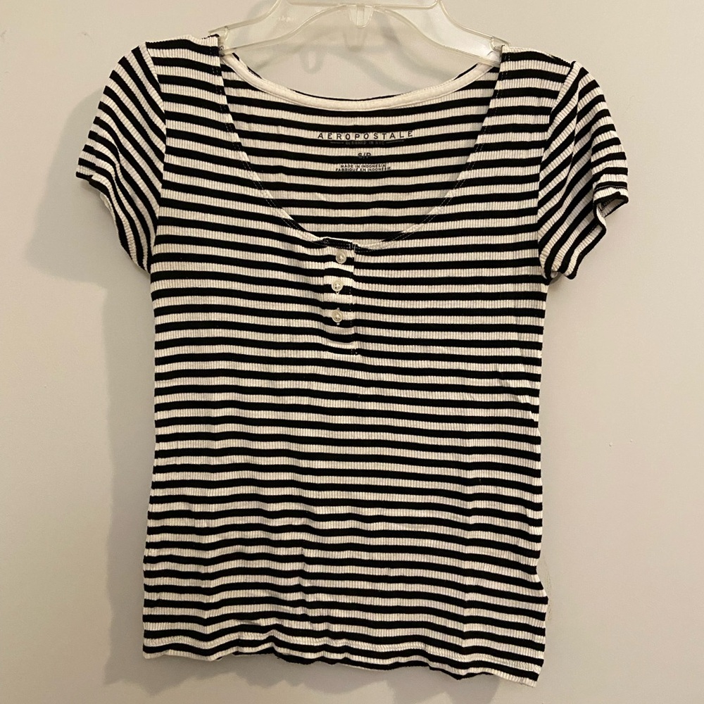 Striped crop top Aeropostale